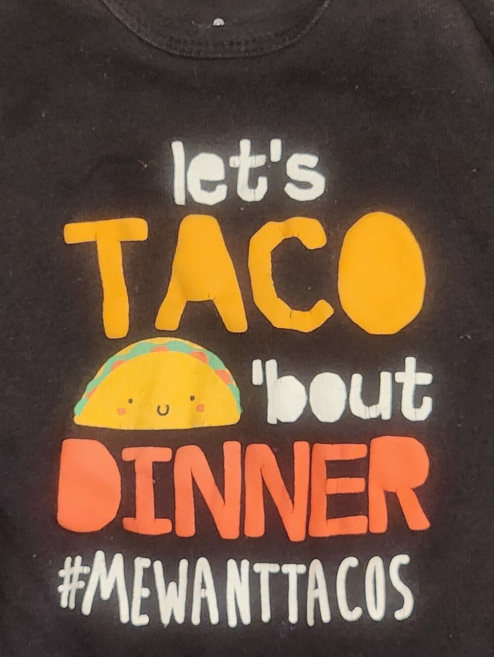 6-9 M Baby Boy Taco Outfit Onesies Brand Bodysuit & Carter’s Shorts 9M - Picture 3 of 7